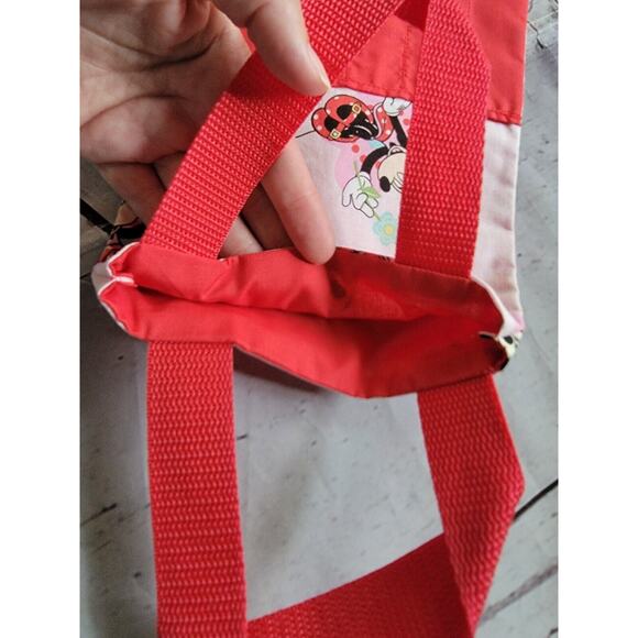 Minnie Mouse Crayon Holder Coloring Tote Bag Handmade Childrens Bag - Picture 6 of 7